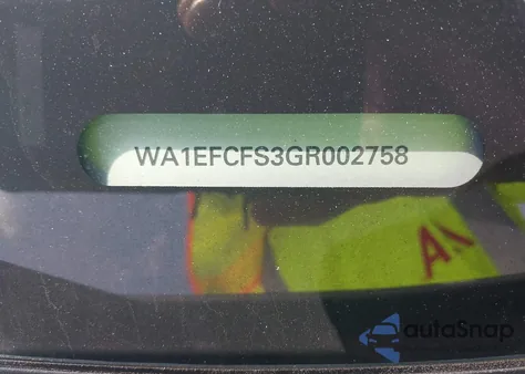 2016 Audi Q3 2.0T Premium Plus from USA, damaged, VIN WA1EFCFS3GR002758